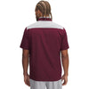 Under Armour Men's Maroon/Mod Grey/White Motivate 3.0 Short Sleeve