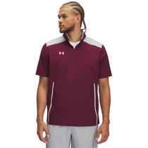 Under Armour Men's Maroon/Mod Grey/White Motivate 3.0 Short Sleeve