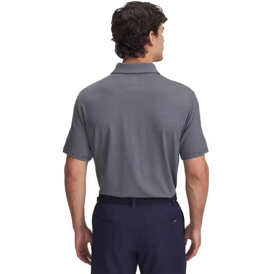 Under Armour Men's Midnight Navy/White Drive Team Stripe Polo