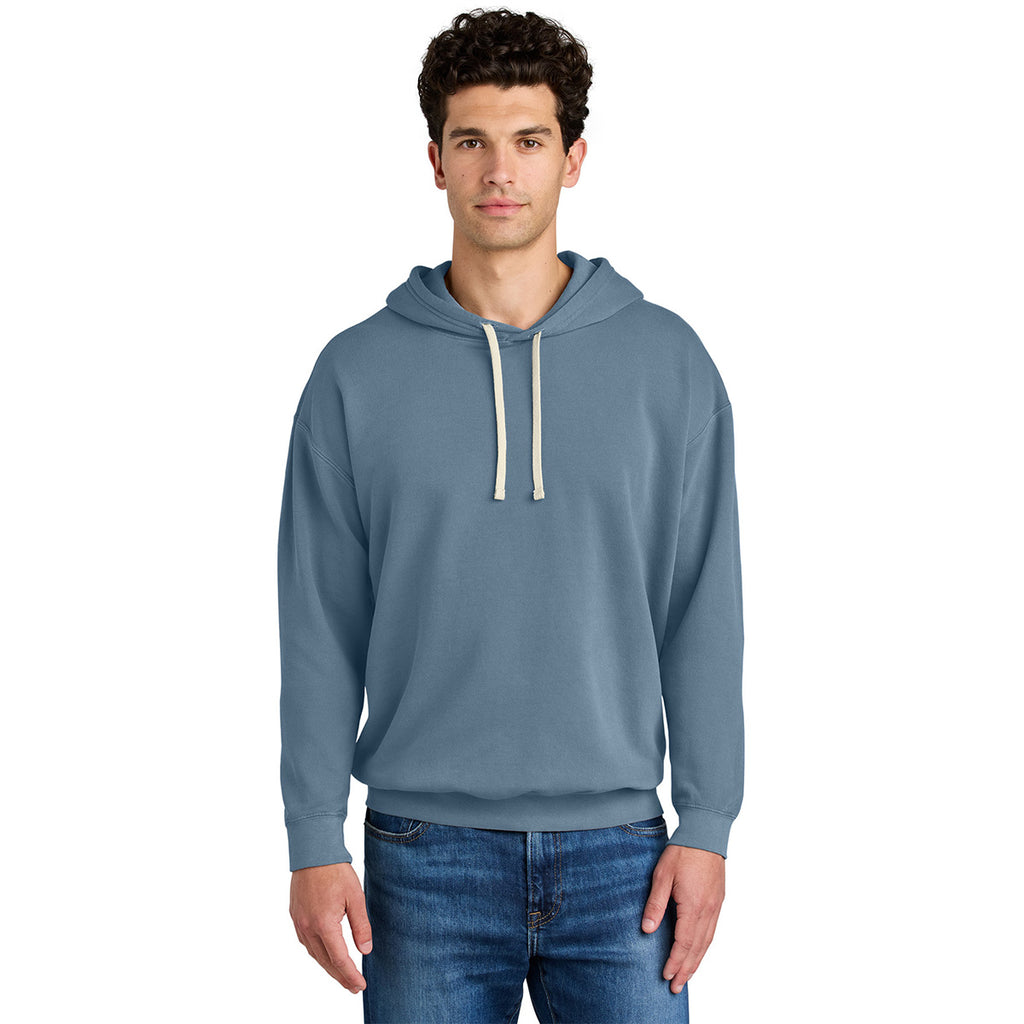 Comfort Colors Unisex Blue Jean Lightweight Hooded Sweatshirt