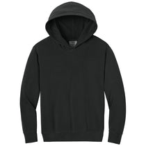 Comfort Colors Youth Black Lightweight Hooded Sweatshirt