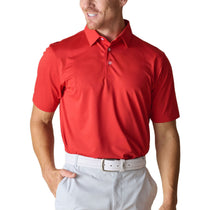 Straight Down Men's Flag Red Sullivan Polo