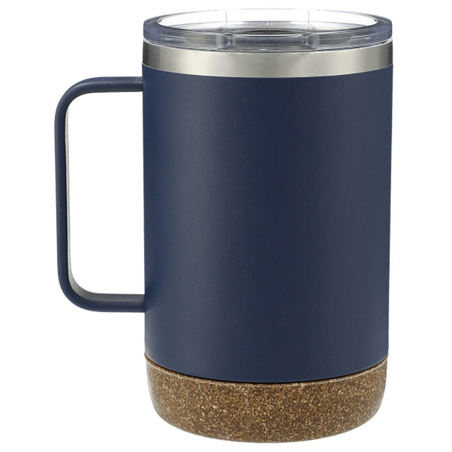 48-Hour Leed's Navy Valhalla Copper Vacuum Insulated Camp Mug 14oz