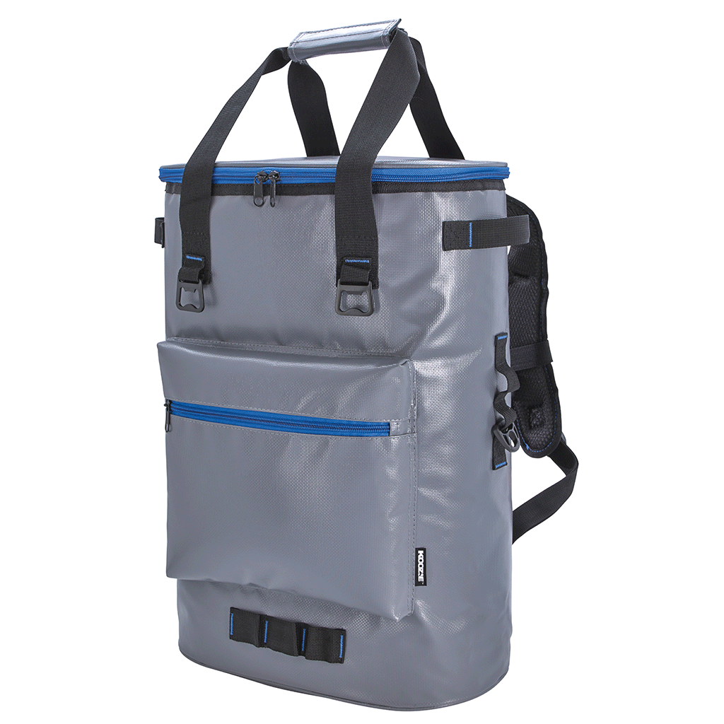 Koozie Cool Gray Olympus 36-Can Cooler Backpack