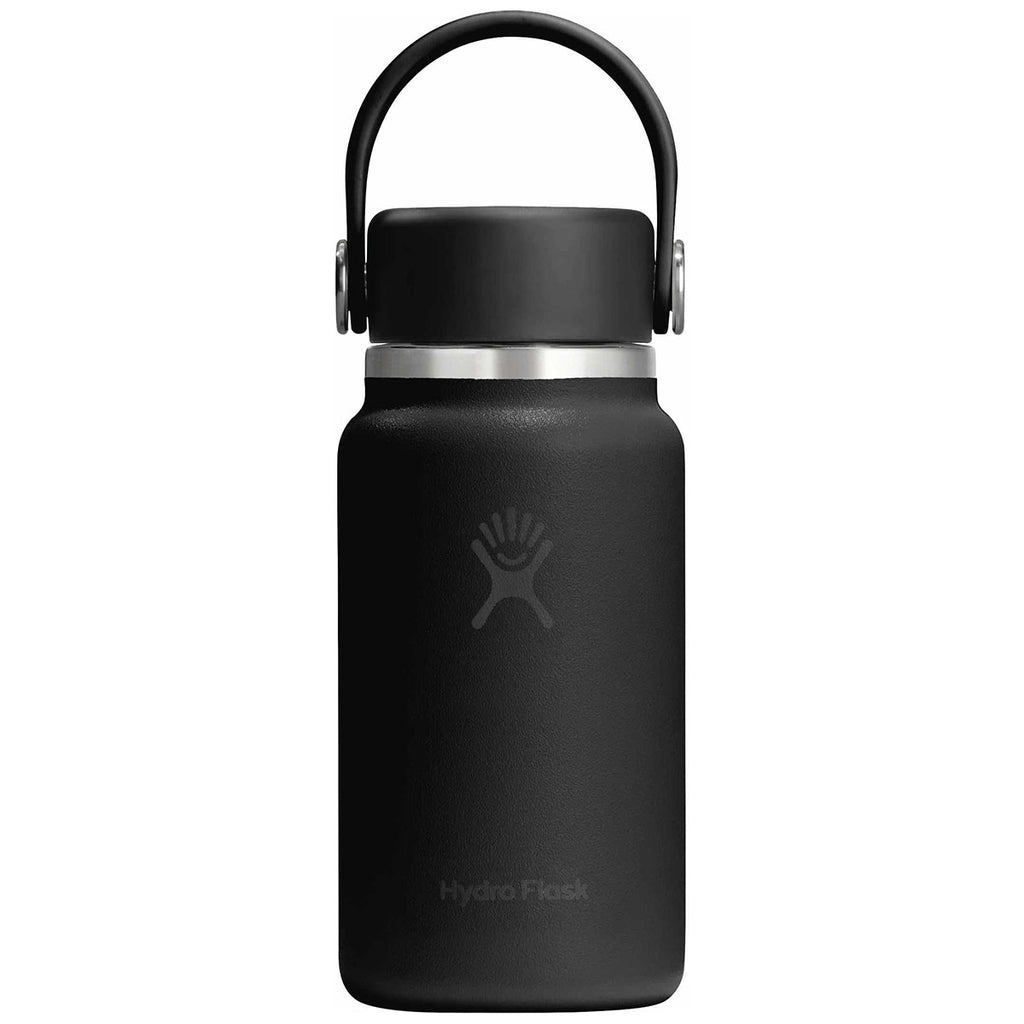 Hydro Flask Black Micro Hydro Mini Bottle 6.7 oz