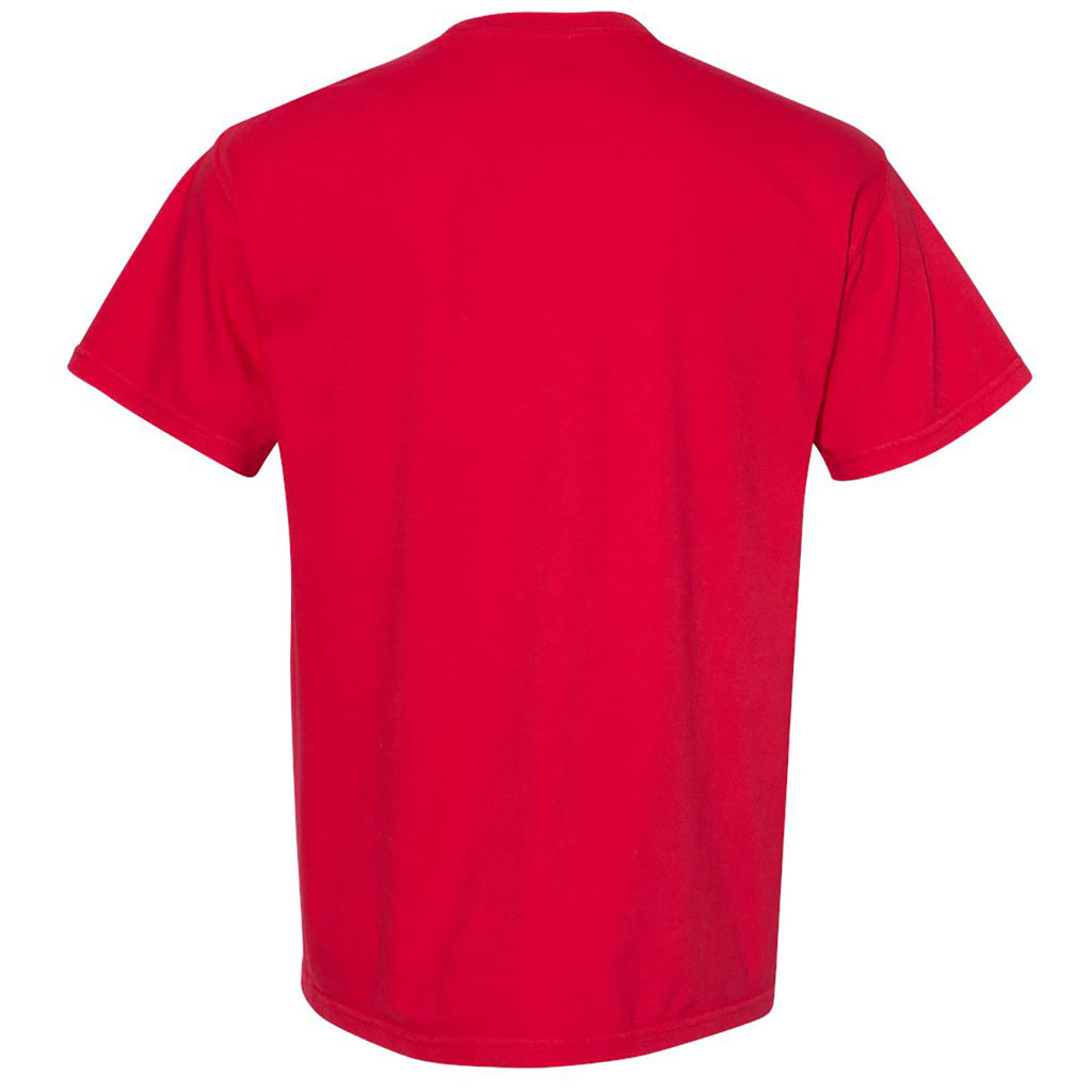 Comfort Colors Unisex Red Garment-Dyed Heavyweight T-Shirt