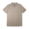 Glyder Men's Mocha Heather Pin Seeker Polo