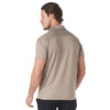 Glyder Men's Mocha Heather Pin Seeker Polo