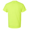 Gildan Men's Safety Green Ultra Cotton 6 oz. T-Shirt
