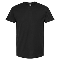 Tultex Unisex Black Fine Jersey T-Shirt