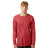Tultex Unisex Heather Red Fine Jersey Long Sleeve T-Shirt