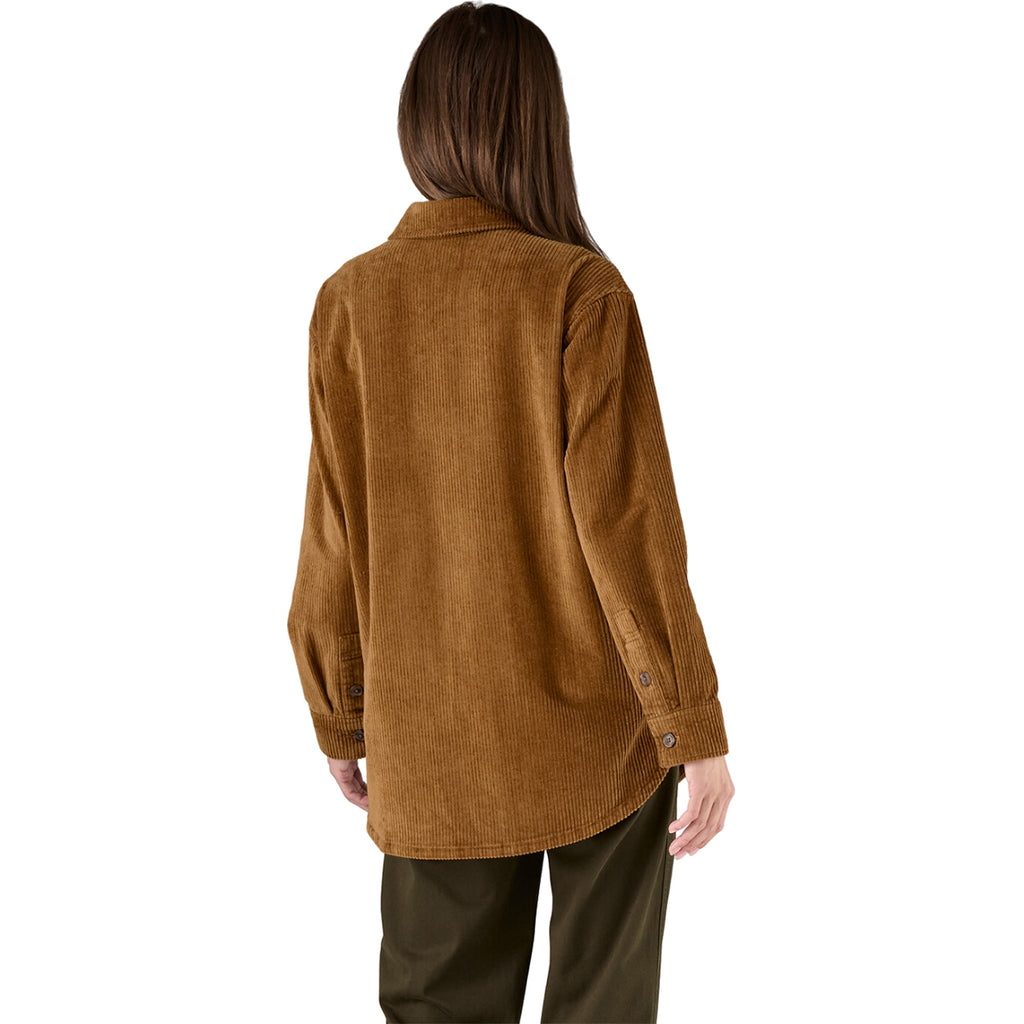 Patagonia Women's Shelter Brown Corduroy Overshirt Jacket