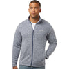 Columbia Men's Dark Mountain Heather Alto Pass Fleece Full-Zip Jacket