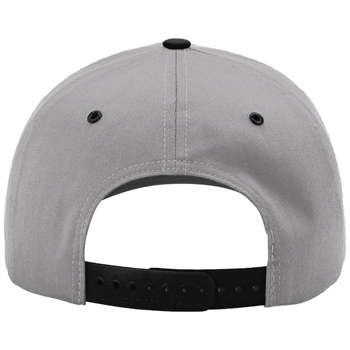 Richardson Grey/Grey/Black Pro Twill Snapback
