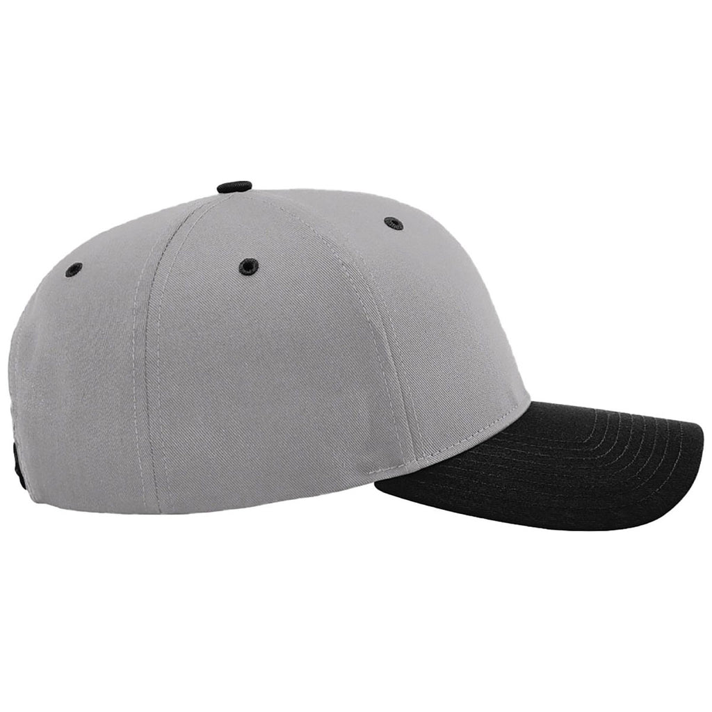 Richardson Grey/Grey/Black Pro Twill Snapback