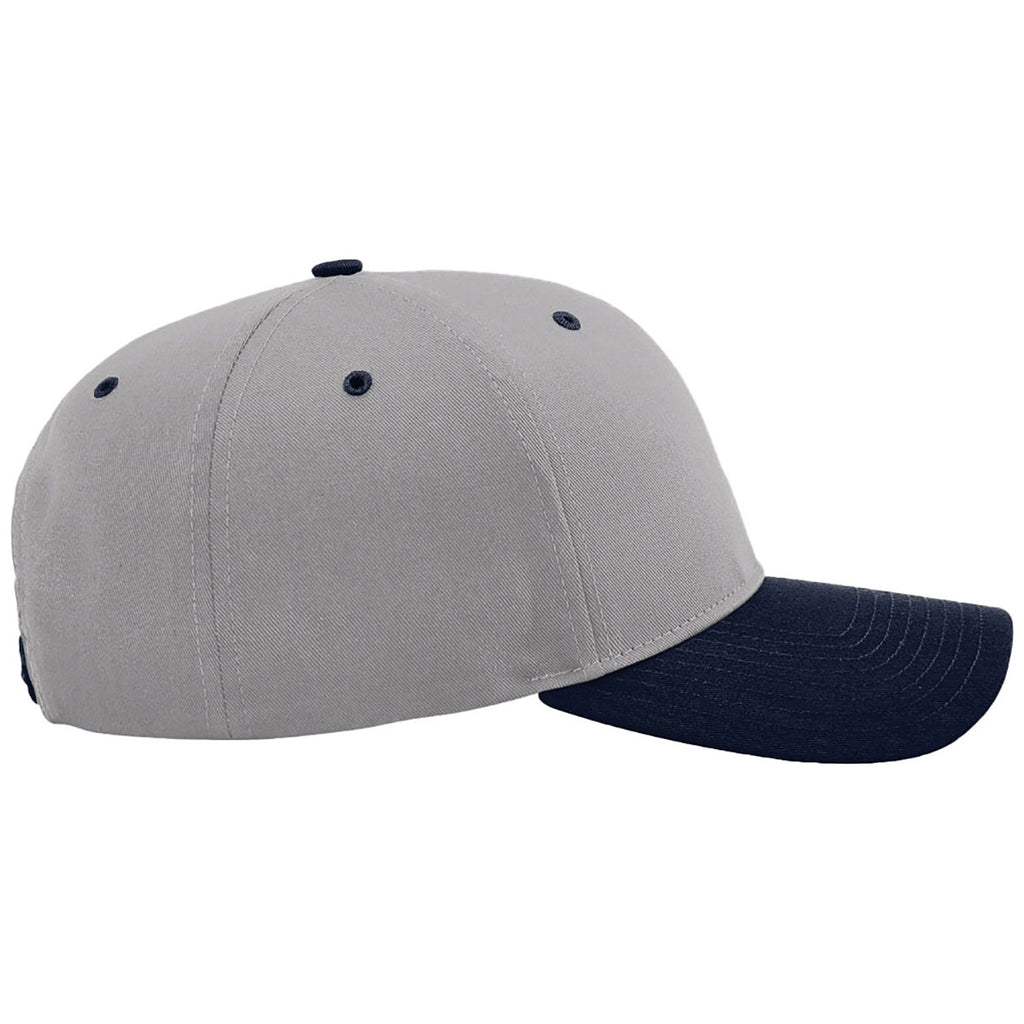 Richardson Grey/Grey/Navy Pro Twill Snapback