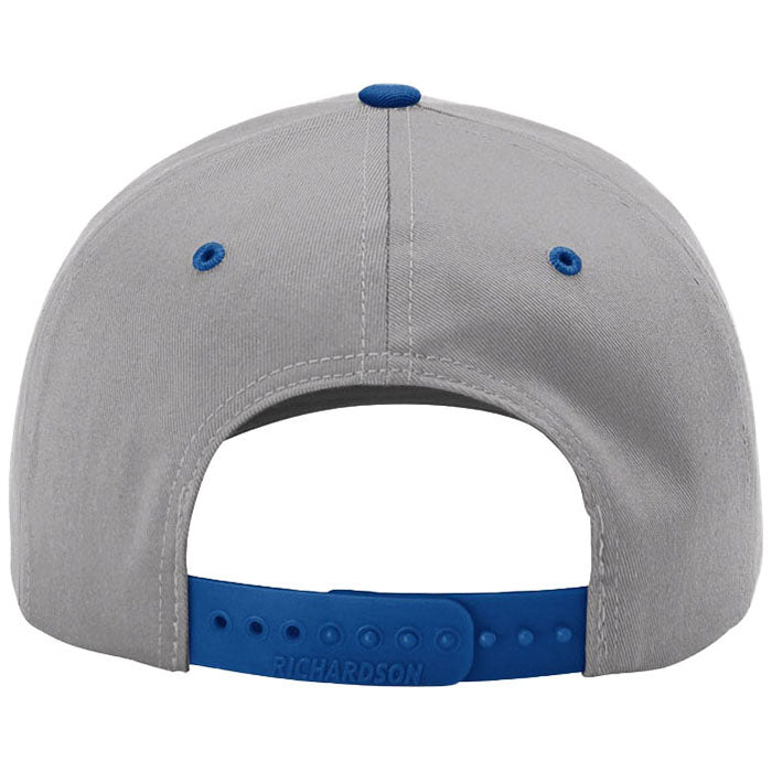 Richardson Grey/Grey/Royal Pro Twill Snapback