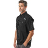 Columbia Men's Black PFG Bahama Short Sleeve Shirt