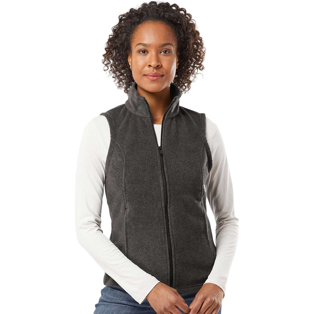 Columbia Women's Charcoal Heather Benton Springs Fleece Vest