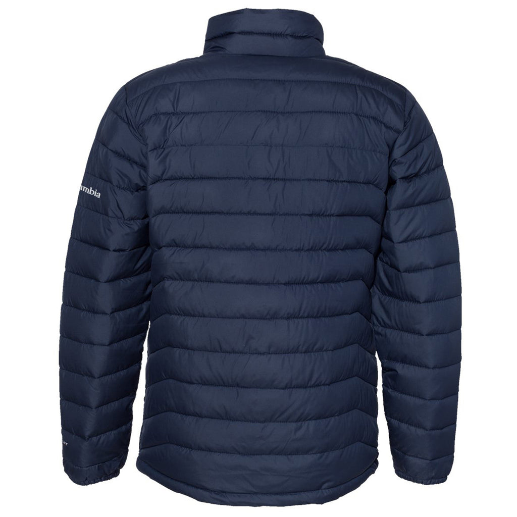 Columbia Men's Collegiate Navy Powder Lite Jacket