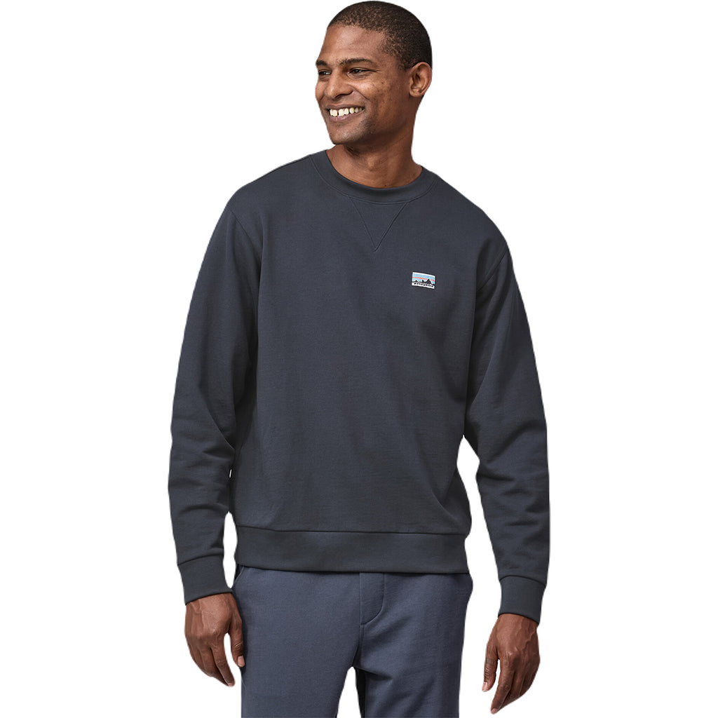 Patagonia Men's Smolder Blue Daily Crewneck Sweatshirt