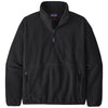 Patagonia Women's Black Synchilla Fleece Marsupial