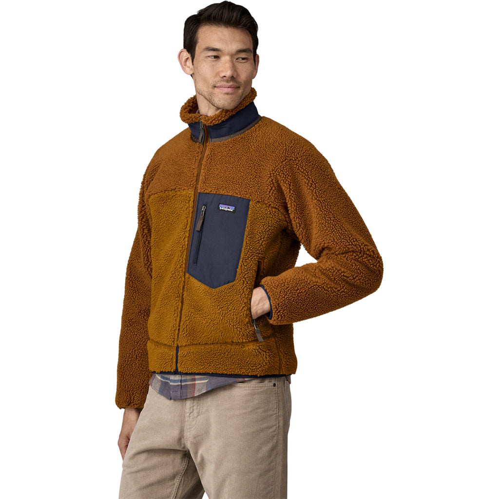 Patagonia Men's Shelter Brown Classic Retro-X Fleece Jacket