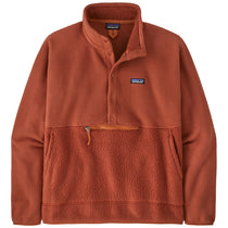 Patagonia Men's Burnished Red Retro Pile Half-Snap Fleece Pullover