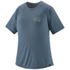 Patagonia Women's Unity Fitz: Utility Blue Capilene Cool Trail Graphic Shirt