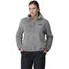 Patagonia Women's Salt Grey Los Gatos Fleece Quarter Zip