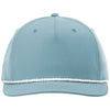 Richardson Smoke Blue/White 5-Panel Classic Rope Cap