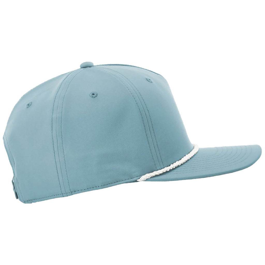 Richardson Smoke Blue/White 5-Panel Classic Rope Cap