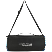 48-Hour BIC Blue Shoulder Strap Picnic Blanket
