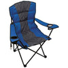 48-Hour BIC Blue Premium Heather Stripe Chair