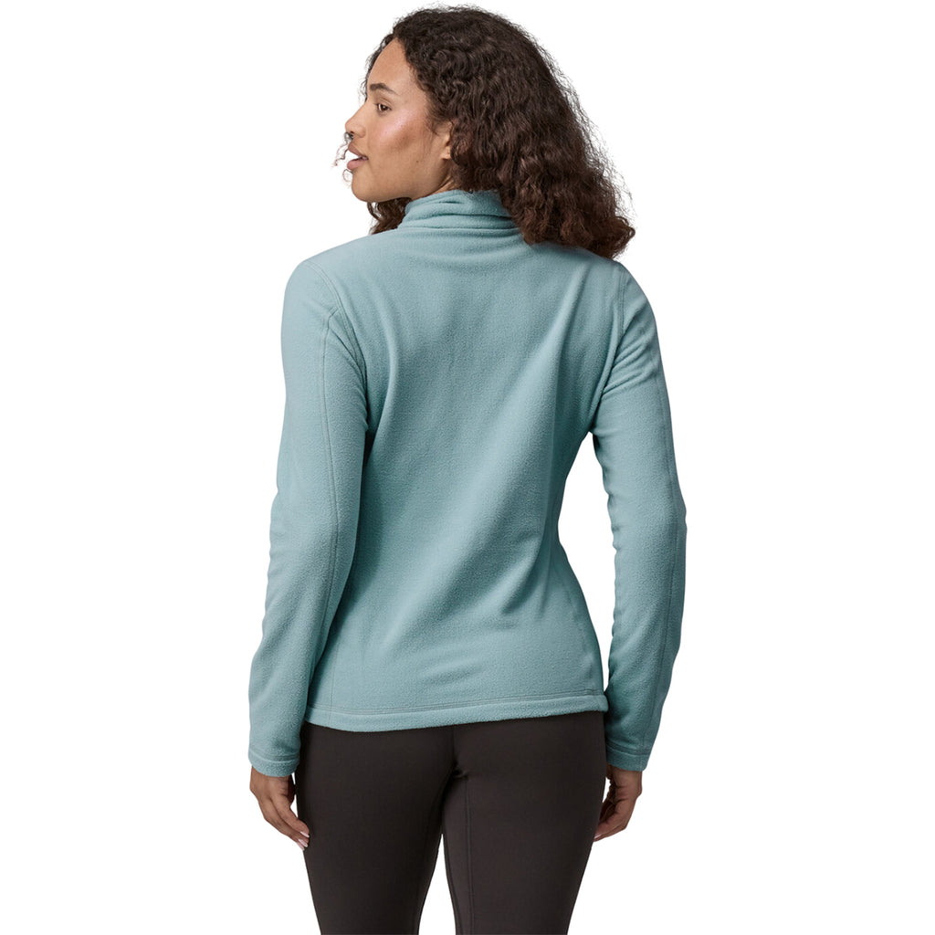 Patagonia Women's Thermal Blue Micro D 1/4-Zip