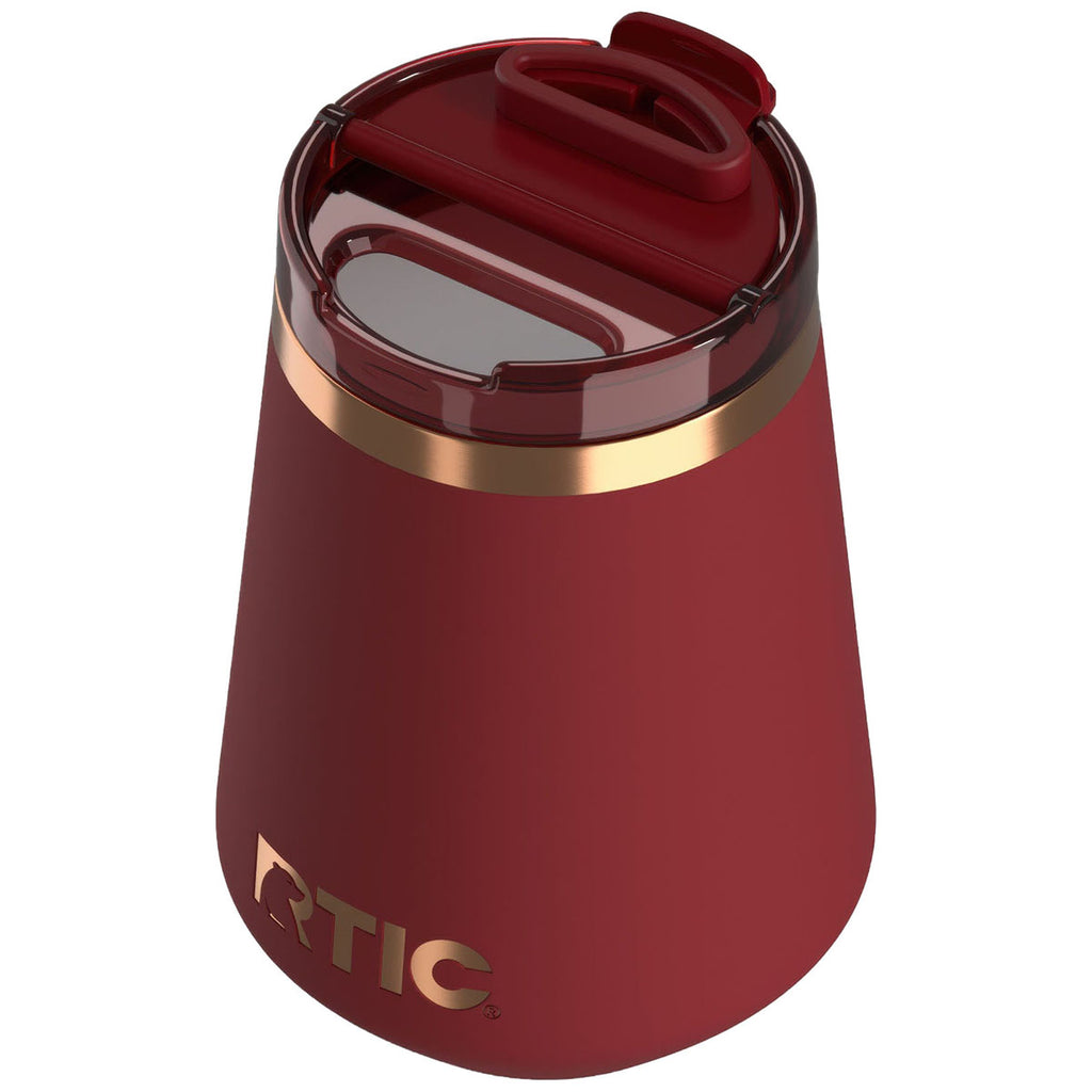 RTIC Black Cherry 12oz Happy Hour Wine Tumbler