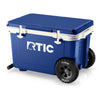 RTIC Cobalt & White 52 QT Ultra-Light Wheeled Cooler