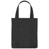 Hit Black Non-Woven Shopper Tote Bag