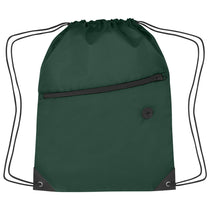 Hit Forest Green Sports Pack With Front Zipper