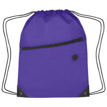 Hit Purple Sports Pack With Front Zipper