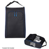 Hit Black/Blue Crosstown Side-Mesh Shoe Bag