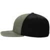 Richardson Loden/Black Solid Twill Trucker