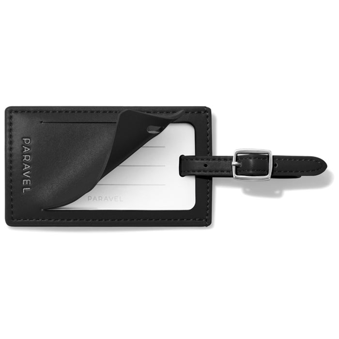 Paravel Derby Black Luggage Tag