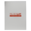 Good Value Silver Gloss Paper Folder