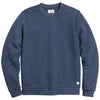 Marine Layer Men's Navy Heather Corbet Quilted Crewneck