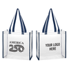 Hit America250 Navy Clear EVA Tote Bag
