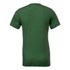 Bella + Canvas Unisex Grass Green Triblend Short-Sleeve T-Shirt
