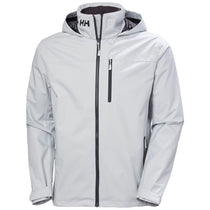 Helly Hansen Men's Grey Fog Crew Hooded Jacket 2.0