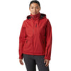 Helly Hansen Women's Red Crew Hooded Jacket 2.0