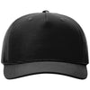 Richardson Black/Black Grey Laser Perf Performance Rope Cap